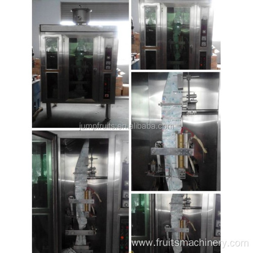 Automatic fruit juice bag filling machine